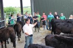 Matt in action during YDP training day on the farm July 2013